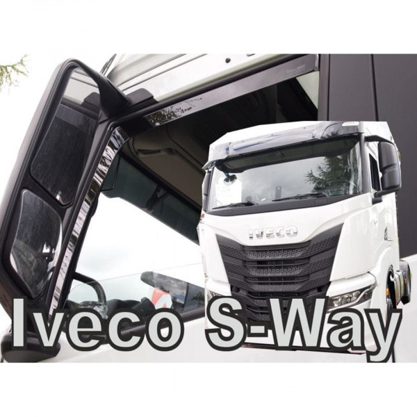 IVECO S-WAY 2019+ ΖΕΥΓΑΡΙ ΑΝΕΜΟΘΡΑΥΣΤΕΣ ΦΟΡΤΗΓΟΥ ΑΠΟ ΕΥΚΑΜΠΤΟ ΦΙΜΕ ΠΛΑΣΤΙΚΟ HEKO - 2 ΤΕΜ.