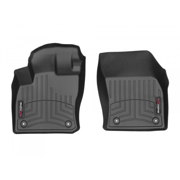 SKODA KODIAQ-KAROQ / VW T-ROC -TIGUAN-TOURAN / SEAT TARRACO ΠΑΤΑΚΙΑ ΜΠΡΟΣΤΙΝΑ ΜΑΥΡΑ 2ΤΕΜ WEATHERTECH