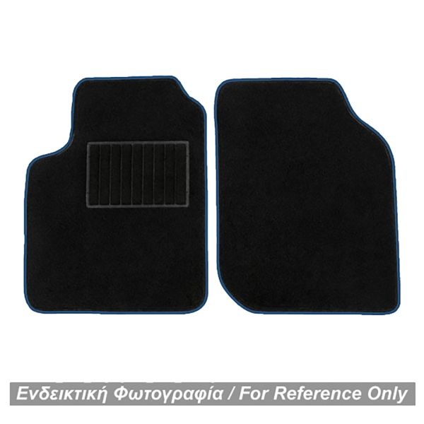 MERCEDES SMART 450 1998-2006 ΠΑΤΑΚΙΑ ΜΑΡΚΕ ΜΟΚΕΤΑ ΜΑΥΡΟ ΜΕ ΜΠΛΕ ΡΕΛΙ RACE AXION - 2 ΤΕΜ.