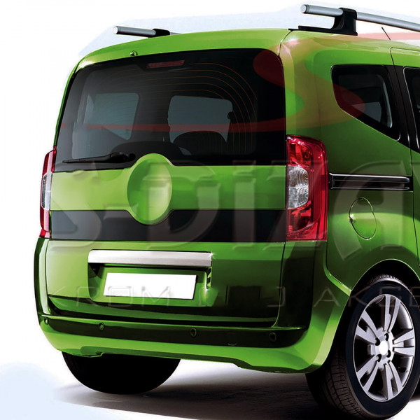 FIAT FIORINO / QUBO 2008+ ΚΑΠΑΚΙ ΦΩΤΩΝ ΠΙΝΑΚΙΔΑΣ (ΑΝΟΞΕΙΔΩΤΟ ΑΤΣΑΛΙ ΧΡΩΜΙΟ)