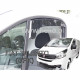 FIAT TALENTO 2016+ / OPEL VIVARO 2 2014-2019 / RENAULT TRAFIC 3 2014+ ΚΟΝΤΟ ΖΕΥΓΑΡΙ ΑΝΕΜΟΘΡΑΥΣΤΕΣ VAN ΑΠΟ ΕΥΚΑΜΠΤΟ ΦΙΜΕ ΠΛΑΣΤΙΚΟ HEKO - 2 ΤΕΜ.