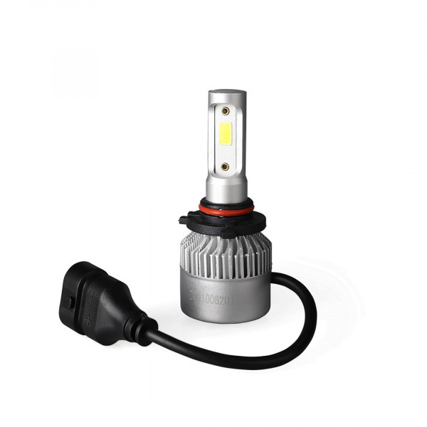 HB3 9005 9-32V 6.500K 10.000lm 4x10W COB ΛΑΜΠΑ LED EPISTAR 1021 C6 KIT ΜΕ ΑΝΕΜΙΣΤΗΡΑΚΙ M-TECH - 2 ΤΕΜ.