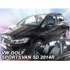 VW GOLF SPORTSVAN 5D 2014-   ΖΕΥΓΑΡΙ ΑΝΕΜΟΘΡΑΥΣΤΕΣ ΑΥΤΟΚΙΝΗΤΟΥ ΑΠΟ ΕΥΚΑΜΠΤΟ ΦΙΜΕ ΠΛΑΣΤΙΚΟ HEKO - 2 ΤΕΜ.