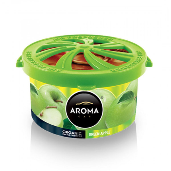 ΑΡΩΜΑΤΙΚΟ ΣΕ ΚΟΝΣΕΡΒΑ AROMA ORGANIC - ΠΡΑΣΙΝΟ ΜΗΛΟ (GREEN APPLE) 40gr - 1 ΤΕΜ.