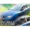 SEAT IBIZA 5D 2008+ COMBI  ΣΕΤ ΑΝΕΜΟΘΡΑΥΣΤΕΣ ΑΥΤΟΚΙΝΗΤΟΥ ΑΠΟ ΕΥΚΑΜΠΤΟ ΦΙΜΕ ΠΛΑΣΤΙΚΟ HEKO - 4 ΤΕΜ.