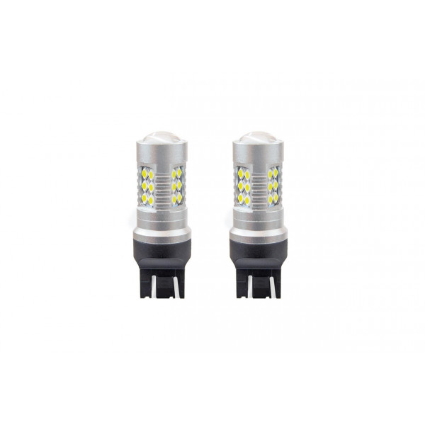 W21/5W T20 12/24V 6,2W 5600K LED 24xSMD3030 CAN-BUS ΛΕΥΚΟ 18x56mm 2ΤΕΜ.