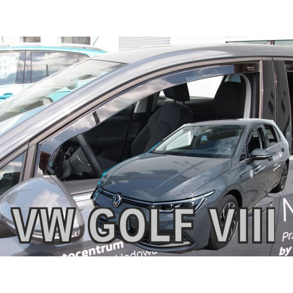 VW GOLF 8 VARIANT 5D 2020+ ΣΕΤ ΑΝΕΜΟΘΡΑΥΣΤΕΣ ΑΥΤΟΚΙΝΗΤΟΥ ΑΠΟ ΕΥΚΑΜΠΤΟ ΦΙΜΕ ΠΛΑΣΤΙΚΟ HEKO - 4 ΤΕΜ.