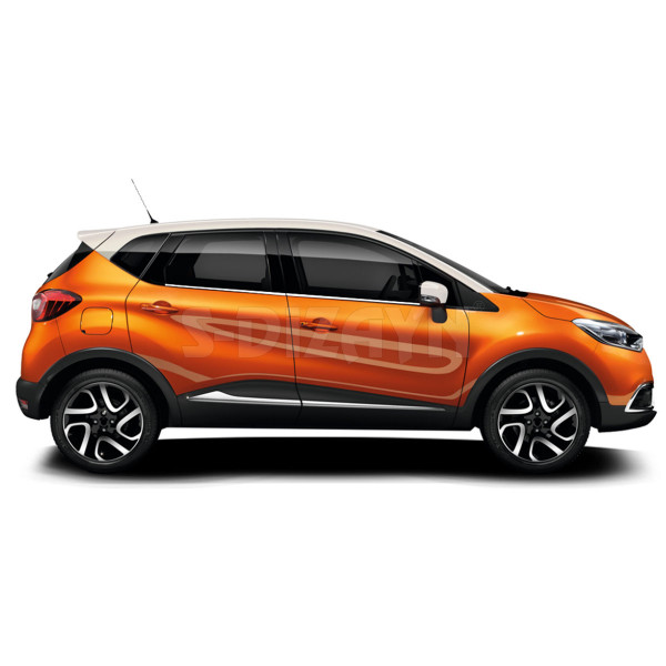 RENAULT CAPTUR SUV 2013+ TRIM ΜΑΡΚΕ ΠΑΡΑΘΥΡΩΝ ΑΝΟΞ. ΑΤΣΑΛΙ S-DIZAYN -4 TEM.