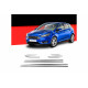 FORD FOCUS 5D HB 2011+ TRIM ΠΑΡΑΘΥΡΩΝ  ΑΝΟΞ.ΑΤΣΑΛΙ ΧΡΩΜΙΟ S-DIZAYN - 8ΤΕΜ