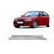 BMW ΣΕΙΡΑ 3 E46 SEDAN 1998>2005 - TRIM ΠΑΡΑΘΥΡΩΝ (ΑΝΟΞΕΙΔΩΤΟ ΑΤΣΑΛΙ / ΧΡΩΜΙΟ)  S-DIZAYN - 4 TEM.