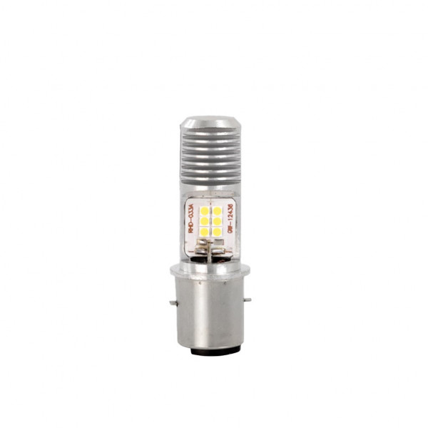 S2 BA20D 12V 12W 12x3030SMD LED 1.200lm 6.000K M-TECH - 1 ΤΕΜ.