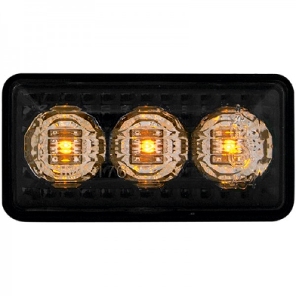 ΠΛΑΪΝΑ ΦΛΑΣ VW GOLF 3 VENTO &lt;95 LED BLACK - 2 ΤΕΜ