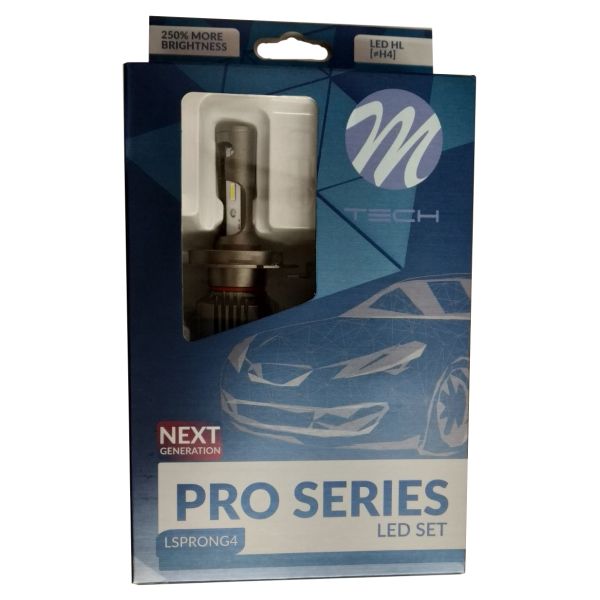 H4 12V 2x20W 5.700K 4400lm OSRAM PRO LED KIT SET CAN-BUS (ΜΕ ΑΝΕΜΙΣΤΗΡΑΚΙ) NEW GEN  M-TECH - 2 ΤΕΜ.