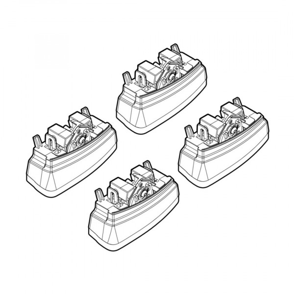 PEUGEOT 308 09/07+ KIT ΑΚΡΑ (ΠΟΔΙΑ) ΓΙΑ ΜΠΑΡΕΣ NORDRIVE