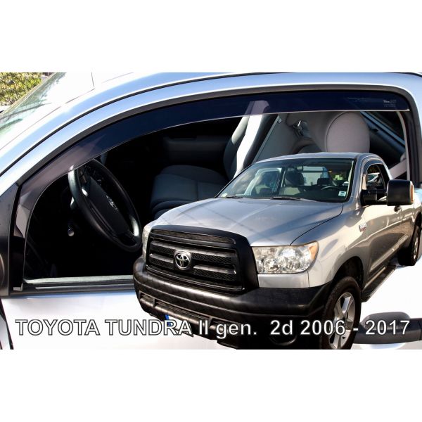 TOYOTA TUNDRA 2D 2006-2017 ΖΕΥΓΑΡΙ ΑΝΕΜΟΘΡΑΥΣΤΕΣ ΑΠΟ ΕΥΚΑΜΠΤΟ ΦΙΜΕ ΠΛΑΣΤΙΚΟ HEKO - 2 ΤΕΜ.