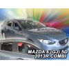 MAZDA 6 GJ 5D COMBI 08/2013+ ΣΕΤ ΑΝΕΜΟΘΡΑΥΣΤΕΣ ΑΥΤΟΚΙΝΗΤΟΥ ΑΠΟ ΕΥΚΑΜΠΤΟ ΦΙΜΕ ΠΛΑΣΤΙΚΟ HEKO - 4 ΤΕΜ.