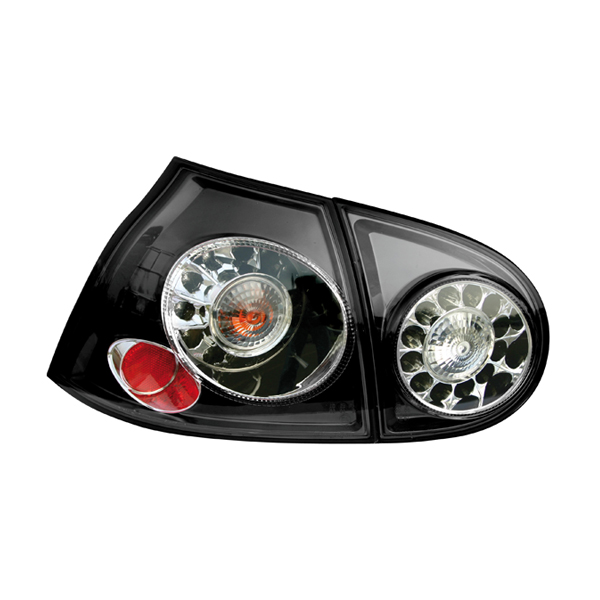 ΠΙΣΙΝΑ ΦΑΝΑΡΙΑ VW GOLF 5 2003+ BLACK LED ΜΑΥΡΟ - 2 ΤΕΜΑΧΙΑ