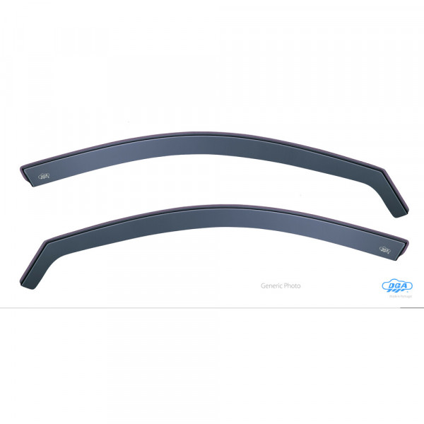 FORD FUSION 5D 2002-2012 ΖΕΥΓΑΡΙ ΜΠΡΟΣΤΙΝΟΙ ΑΝΕΜΟΘΡΑΥΣΤΕΣ ΑΠΟ ΕΥΚΑΜΠΤΟ ΧΥΤΟ ΑΚΡΥΛΙΚΟ ΓΥΑΛΙ  (CAST ACRYLIC GLASS) DGA - 2 ΤΕΜ.