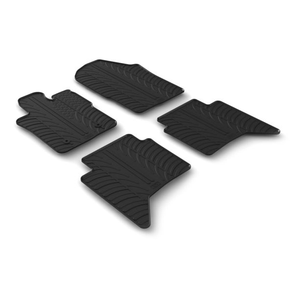 FORD RANGER (ΜΟΝΟ ΕΚΔΟΣΗ RAPTOR) 05/2022+ ΑΥΤΟΜΑΤΟ ΜΑΡΚΕ ΠΑΤΑΚΙΑ SUMISURA ΛΑΣΤΙΧΟ ΣΕ ΜΑΥΡΟ ΧΡΩΜΑ ME ΚΟΥΜΠΩΜΑΤΑ LAMPA - 4 ΤΕΜ.
