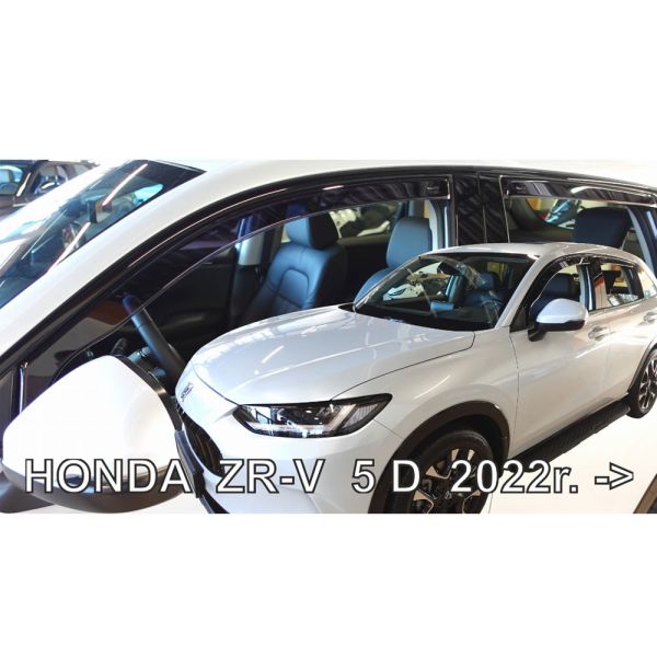 HONDA Z-RV 5D 2022+ ΣΕΤ ΑΝΕΜΟΘΡΑΥΣΤΕΣ ΑΥΤΟΚΙΝΗΤΟΥ ΑΠΟ ΕΥΚΑΜΠΤΟ ΦΙΜΕ ΠΛΑΣΤΙΚΟ HEKO - 4 ΤΕΜ.