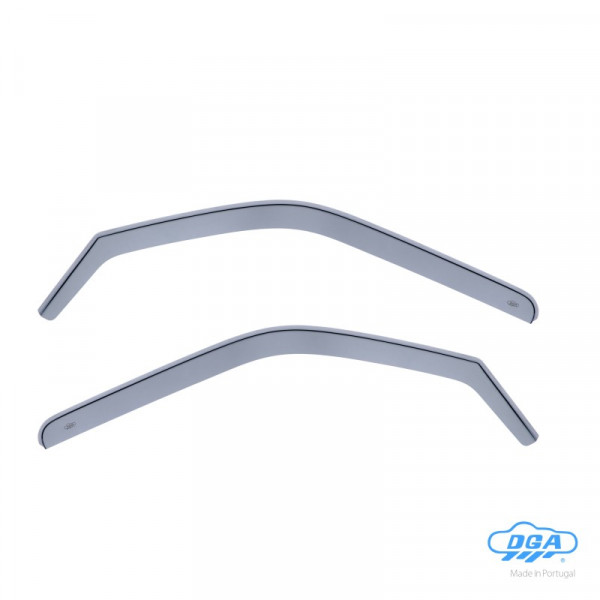 FORD FIESTA 3D 1989-1995 / MAZDA 121 3D 1996-2003 ΖΕΥΓΑΡΙ ΜΠΡΟΣΤΙΝΟΙ ΑΝΕΜΟΘΡΑΥΣΤΕΣ ΑΠΟ ΕΥΚΑΜΠΤΟ ΧΥΤΟ ΑΚΡΥΛΙΚΟ ΓΥΑΛΙ  (CAST ACRYLIC GLASS) DGA - 2 ΤΕΜ.