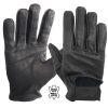 ΓΑΝΤΙΑ ΟΔΗΓΟΥ ΔΕΡΜΑΤΙΝΑ ΜΑΥΡΑ (Μ) ΔΙΑΤΡΗΤΑ VINTAGE GLOVES SIMONI RACING  - 1 σετ.