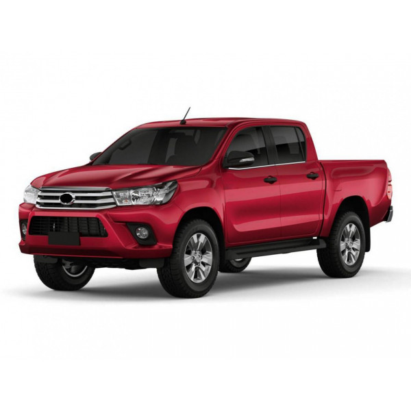 ΤΡΙΜ ΠΑΡΑΘΥΡΩΝ ΧΡΩΜΙΟ ΜΕΤΑΛΛΙΚΑ ΓΙΑ TOYOTA HILUX 2015+ 2016+ S-DIZAYN