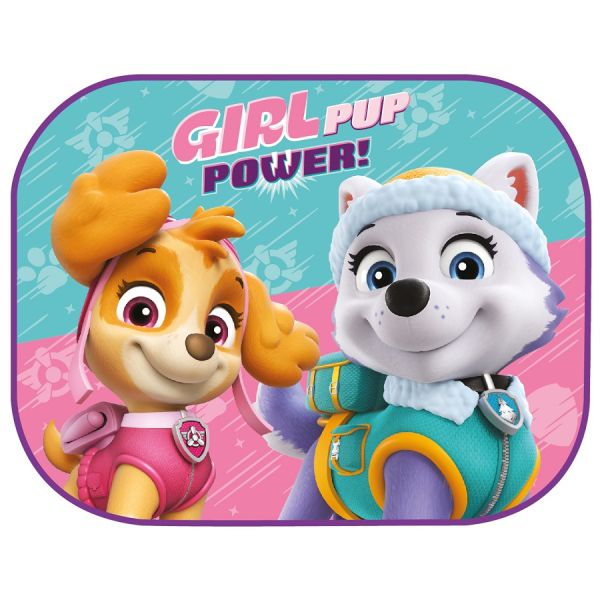 ΗΛΙΟΠΡΟΣΤΑΣΙΕΣ ΠΛΑΙΝΕΣ PAW PATROL GIRL ΜΕ ΒΕΝΤΟΥΖΑ (44x35cm)  ΑΜΙΟ - 2 ΤΕΜ.