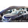 ΑΝΕΜΟΘΡΑΥΣΤΕΣ ΓΙΑ RENAULT ESPACE 5D 2023+ ΣΕΤ ΑΥΤΟΚΙΝΗΤΟΥ ΑΠΟ ΕΥΚΑΜΠΤΟ ΦΙΜΕ ΠΛΑΣΤΙΚΟ HEKO - 4 ΤΕΜ