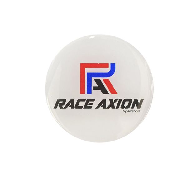 RACE AXION ΑΥΤΟΚΟΛΛΗΤΑ ΖΑΝΤΩΝ 6 cm ΛΕΥΚΟ/ΜΠΛΕ/ΚΟΚΚΙΝΟ/ΜΑΥΡΟ ΣΜΑΛΤΟΥ - 4 ΤΕΜ.