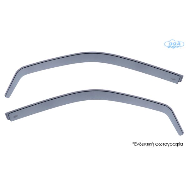 ΖΕΥΓΑΡΙ ΜΠΡΟΣΤΙΝΟΙ ΑΝΕΜΟΘΡΑΥΣΤΕΣ ΓΙΑ SEAT IBIZA 4D 2002-2008 / CORDOBA 5D 2001-2009 ΑΠΟ ΕΥΚΑΜΠΤΟ ΧΥΤΟ ΑΚΡΥΛΙΚΟ ΓΥΑΛΙ (CAST ACRYLIC GLASS) DGA - 2 ΤΕΜ.