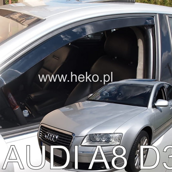 AUDI A8 / D3 4D 2003-2010 ΖΕΥΓΑΡΙ ΑΝΕΜΟΘΡΑΥΣΤΕΣ ΑΠΟ ΕΥΚΑΜΠΤΟ ΦΙΜΕ ΠΛΑΣΤΙΚΟ HEKO - 2 ΤΕΜ.