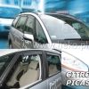 CITROEN C4 PICASSO MK1 5D 2006-2013 ΖΕΥΓΑΡΙ ΑΝΕΜΟΘΡΑΥΣΤΕΣ ΑΠΟ ΕΥΚΑΜΠΤΟ ΦΙΜΕ ΠΛΑΣΤΙΚΟ HEKO - 2 ΤΕΜ.