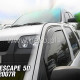 FORD ESCAPE / MAVERIC XLT / MAZDA TRIBUTE 5D 2000-2007 ΖΕΥΓΑΡΙ ΑΝΕΜΟΘΡΑΥΣΤΕΣ ΑΠΟ ΕΥΚΑΜΠΤΟ ΦΙΜΕ ΠΛΑΣΤΙΚΟ HEKO - 2 ΤΕΜ.