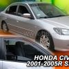 HONDA CIVIC VII 4D SEDAN 2001-2005 ΖΕΥΓΑΡΙ ΑΝΕΜΟΘΡΑΥΣΤΕΣ ΑΠΟ ΕΥΚΑΜΠΤΟ ΦΙΜΕ ΠΛΑΣΤΙΚΟ HEKO - 2 ΤΕΜ.