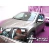 NISSAN QASHQAI I J10 5D 02/2007-2013  ΣΕΤ ΑΝΕΜΟΘΡΑΥΣΤΕΣ ΑΥΤΟΚΙΝΗΤΟΥ ΑΠΟ ΕΥΚΑΜΠΤΟ ΦΙΜΕ ΠΛΑΣΤΙΚΟ HEKO - 4 ΤΕΜ.