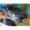 OPEL CORSA D 5D 09/2006 + / CORSA E 5D 2015+ ΣΕΤ ΑΝΕΜΟΘΡΑΥΣΤΕΣ ΑΥΤΟΚΙΝΗΤΟΥ ΑΠΟ ΕΥΚΑΜΠΤΟ ΦΙΜΕ ΠΛΑΣΤΙΚΟ HEKO - 4 ΤΕΜ.