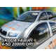 SKODA FABIA 4D/5D 2000+ ΖΕΥΓΑΡΙ ΕΞΩΤΕΡΙΚΟΙ ΑΝΕΜΟΘΡΑΥΣΤΕΣ ΑΥΤΟΚΙΝΗΤΟΥ ΑΠΟ ΕΥΚΑΜΠΤΟ ΦΙΜΕ ΠΛΑΣΤΙΚΟ HEKO - 2 ΤΕΜ.