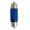 ΛΑΜΠΑΚΙΑ ΠΛΑΦΟΝΙΕΡΑΣ C10W 12V 10W SV8,5-8 (11x35mm) BLUE DYED-GLASS BLISTER - 2 ΤΕΜ.