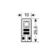 T10 12V W2,1x9,5d 28lm HYPER-LED6 ΛΕΥΚΟ ΔΙΑΘΛΑΣΗΣ 2SMDx3chips (ΚΑΡΦΩΤΟ-ΔΙΠΛΟΕΣΤΙΑΚΟ- CAN-BUS) 2 ΤΕΜ.