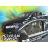 VOLVO S80 4D 2009+ / VOLVO V / XC70 5D 2007+ ΖΕΥΓΑΡΙ ΑΝΕΜΟΘΡΑΥΣΤΕΣ ΑΠΟ ΕΥΚΑΜΠΤΟ ΦΙΜΕ ΠΛΑΣΤΙΚΟ HEKO - 2 ΤΕΜ.