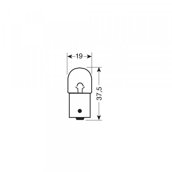 RY10W 12V 10W BAU15s ΛΑΜΠΑΚΙ STANDARD LINE (ΜΟΝΟΠΟΛΙΚΟ ΠΑΡΑΚΕΝΤΡΟ) ΦΟΥΝΤΟΥΚΙ/ΠΟΡΤΟΚΑΛΙ BLISTER 2 ΤΕΜ