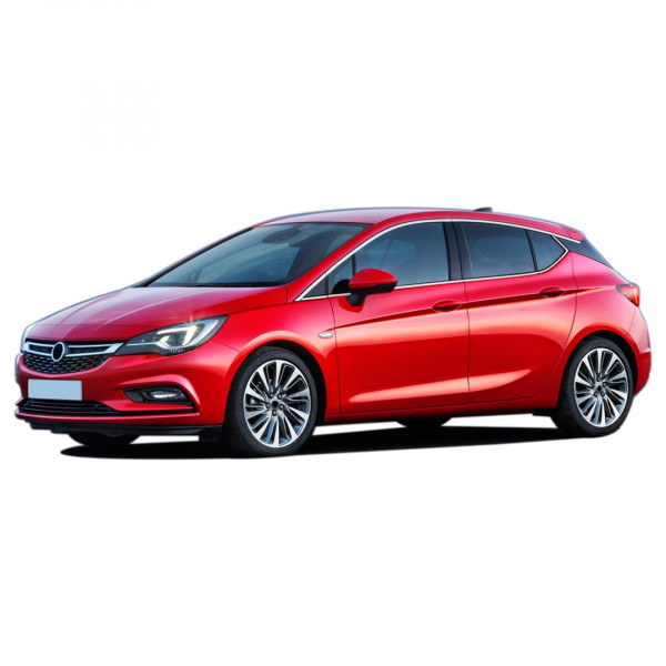 OPEL ASTRA K 5D 2015+ ΤΡΙΜ ΜΑΡΚΕ ΠΑΡΑΘΥΡΩΝ ΑΥΤΟΚΟΛΛΗΤΑ ΧΡΩΜΙΟ ΜΕΤΑΛΛΙΚΑ 14 TEM.