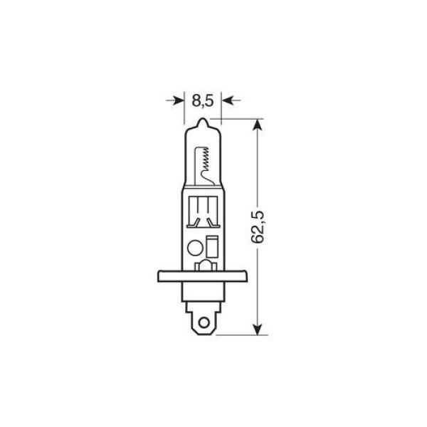 H1 12V 55W P14,5s