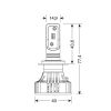 H7 9-32V 6.500K 6.000lm 72W PX26d HALO LED KIT SERIE 7 COMPAC 2ΤΕΜ (ΓΙΑ ΠΡΟΤΖΕΚΤΟΡΕΣ ΑΛΟΓΟΝΟΥ)