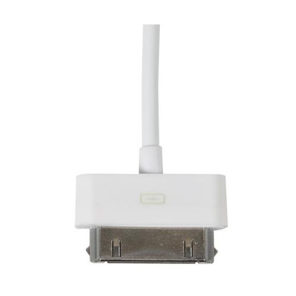 Καλώδιο Φορτισης / Συγχρονισμού USB για Apple 100cm 30pin με αντάπτορα USB αναπτήρα 12V/24V και αντάπτορα 220V