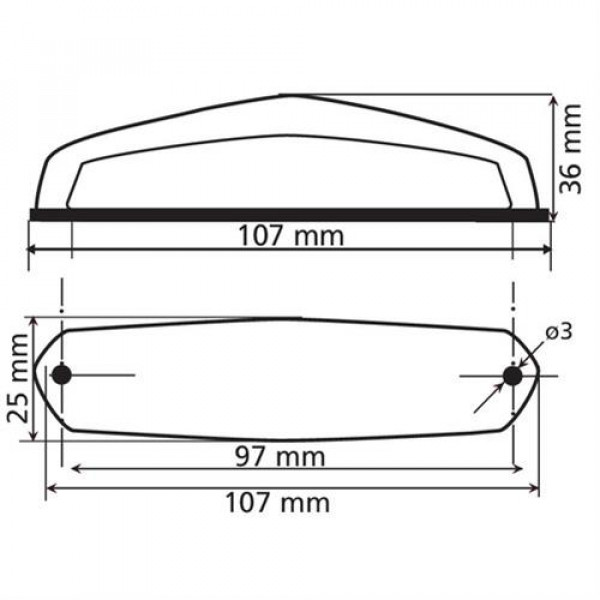 ΦΑΝΑΡΙ ΠΙΣΩ ΜΗΧΑΝΗΣ HIROX 12V 13LED 3 ΧΡΗΣΕΩΝ (ΦΩΣ ΘΕΣΕΩΣ/STOP/ΦΩΣ ΠΙΝΑΚΙΔΑΣ) ΚΟΚΚΙΝΟ  -1ΤΕΜ.