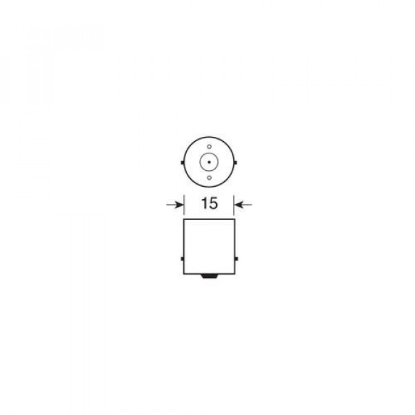 P21W 10-30V BA15s 400lm ΜΟΝΟΠΟΛΙΚΟ ΛΕΥΚΟ ΔΙΑΘΛΑΣΗΣ MEGA-LED 9 BLISTER 1ΤΕΜ.