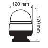 ΦΑΡΟΣ RL-4 12V/24V 3 ΧΡΗΣΕΩΝ ΜΑΓΝΗΤΙΚΟΣ ΠΟΡΤΟΚΑΛΙ 120x170mm