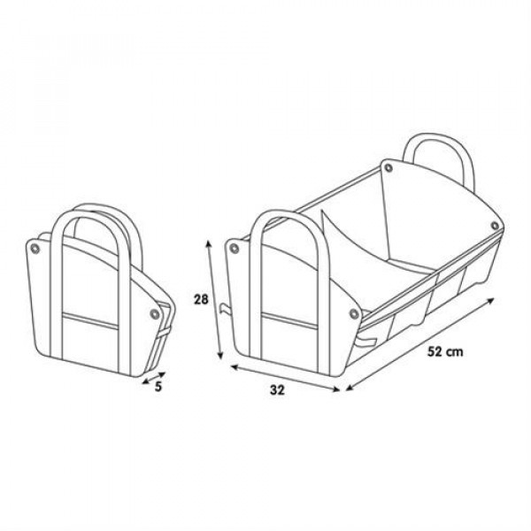 ORGANIZER ΠΟΡΤ ΜΠΑΓΚΑΖ DELUXE (M) 52 Χ 32 cm